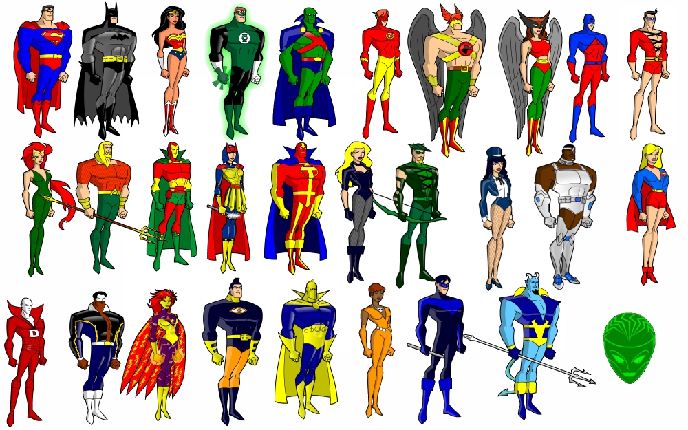 Justice League Unlimited Characters