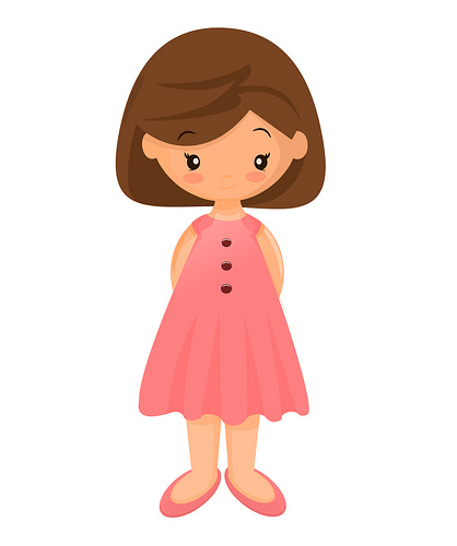 Little Girl Vector