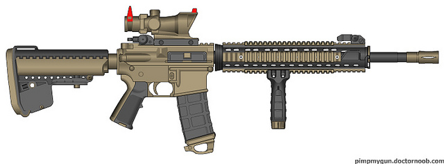 LWRC M6 Assault Rifle LWRC M6 Assault Rifle