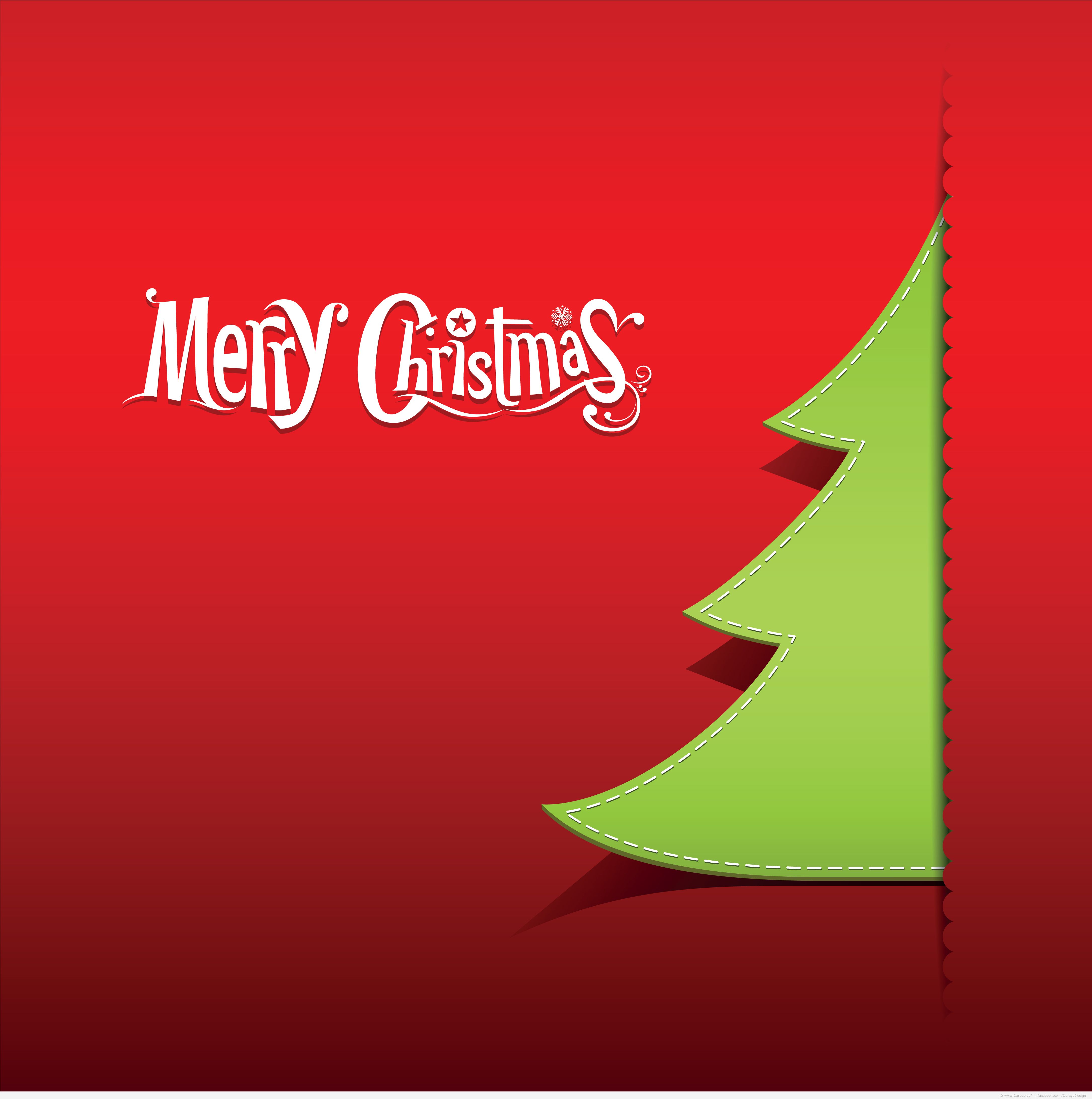 Merry Christmas Vector Free Download