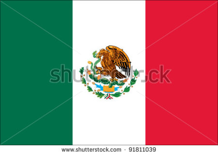 Mexican Flag Vector