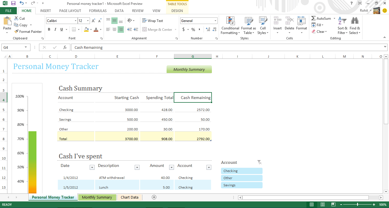 Microsoft Excel 2013