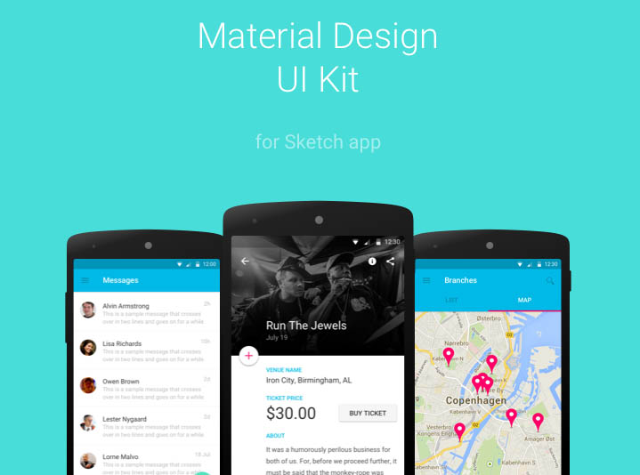 Mobile App Design Material