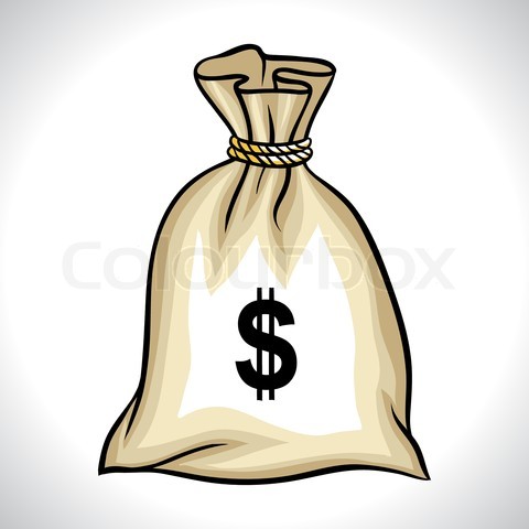 Money Bag with Dollar Sign Money Bag with Dollar Sign