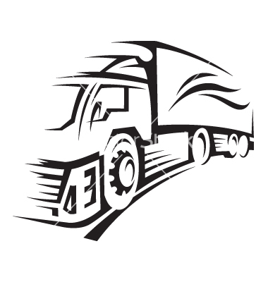 Moving Truck Vector