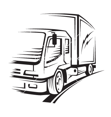 Moving Truck Vector