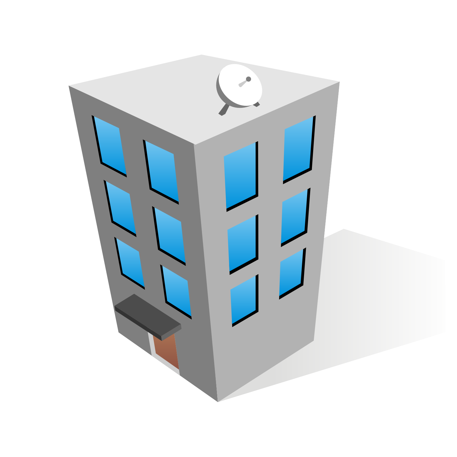 Office Building Icon Vector