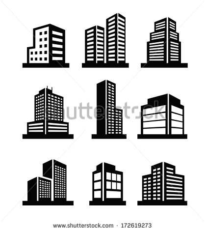 Office Building Icon Vector