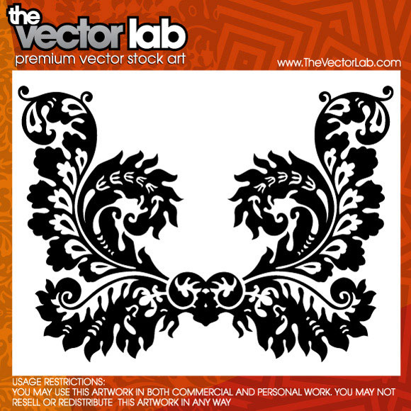 Ornamental Flourish Vector