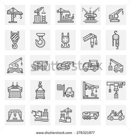 Overhead Crane Icon Overhead Crane Icon