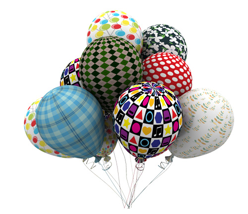 Patterned Balloons