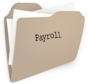 Payroll Data Management Icons