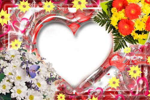 Photoshop Heart Frame