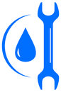 Plumbing Repair Logo Clip Art