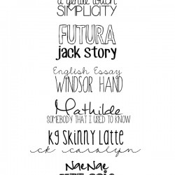 Print Good Font Combinations Print Good Font Combinations