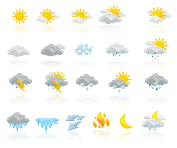 Printable Weather Icons