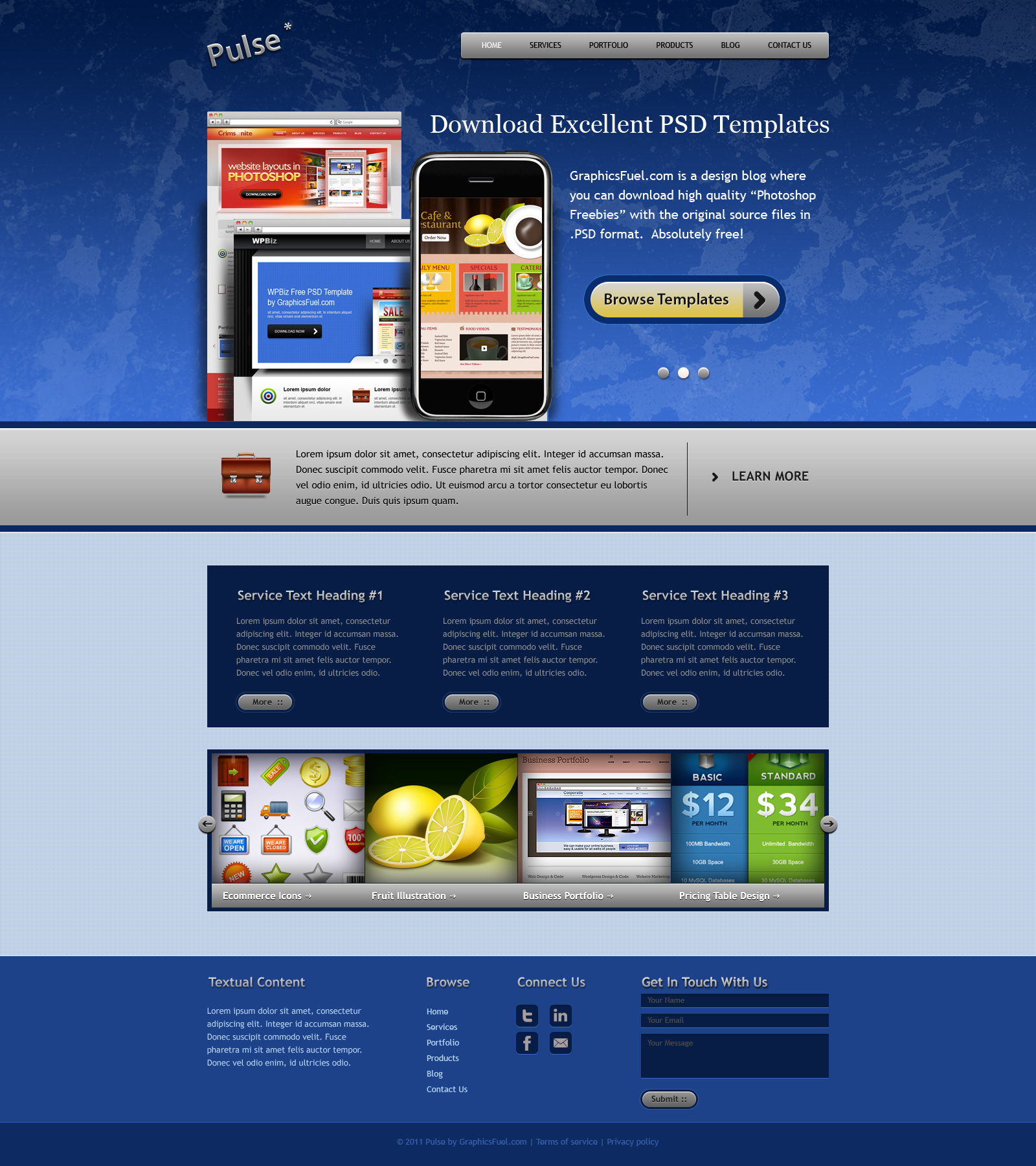 Psd-Website-Template Psd-Website-Template