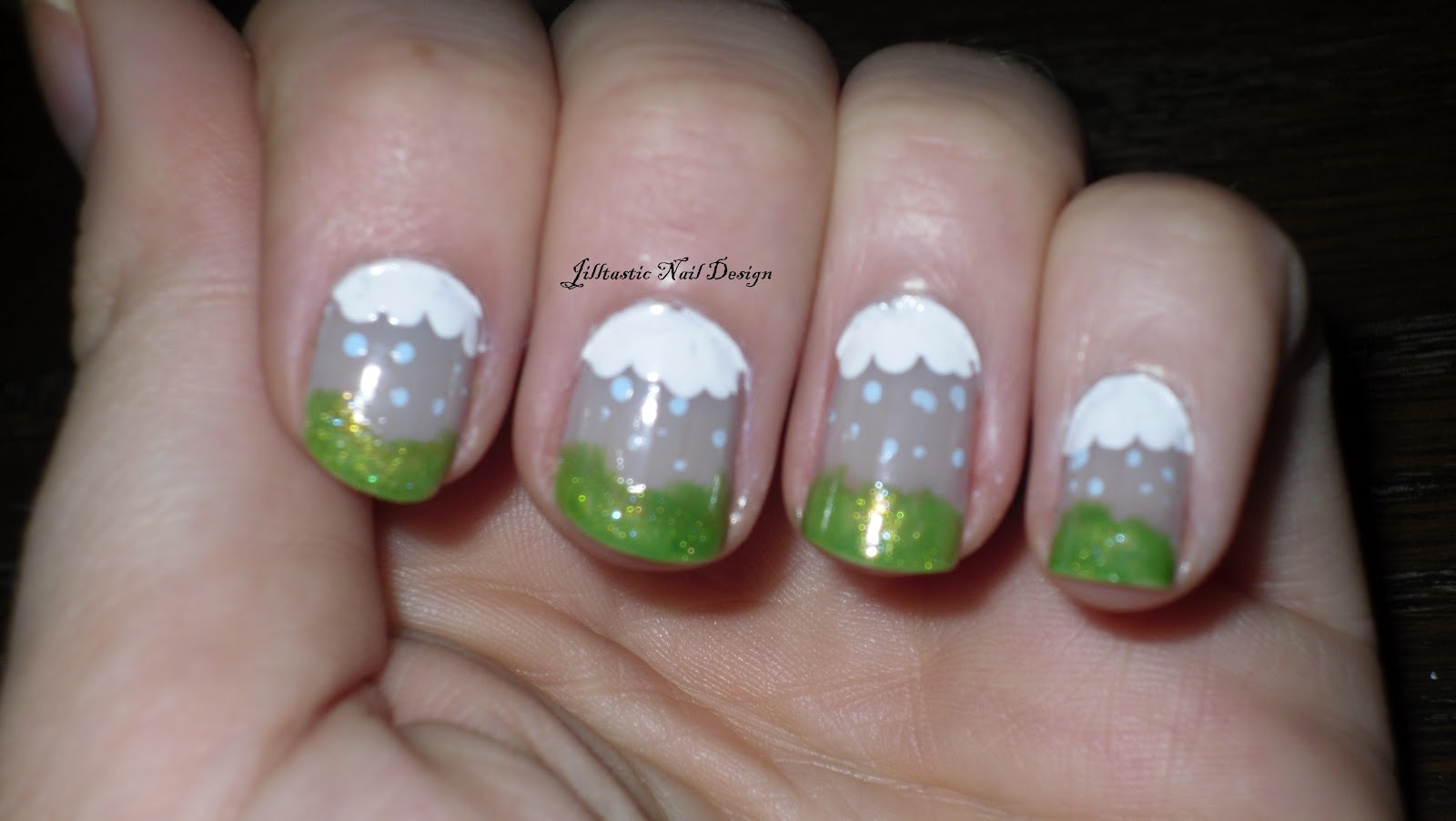 Rain Nail Art