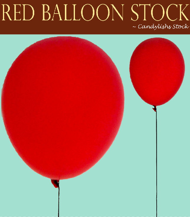 Red Balloon with String