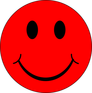Red Smiley Face Clip Art