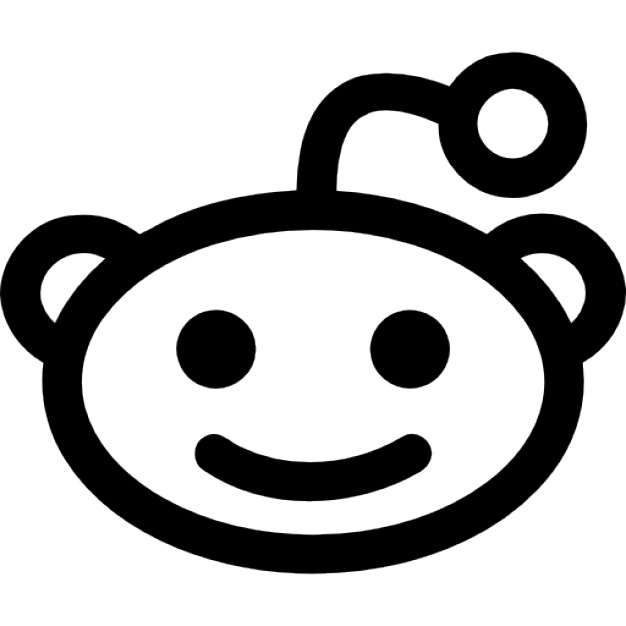 Reddit Alien Head Logo