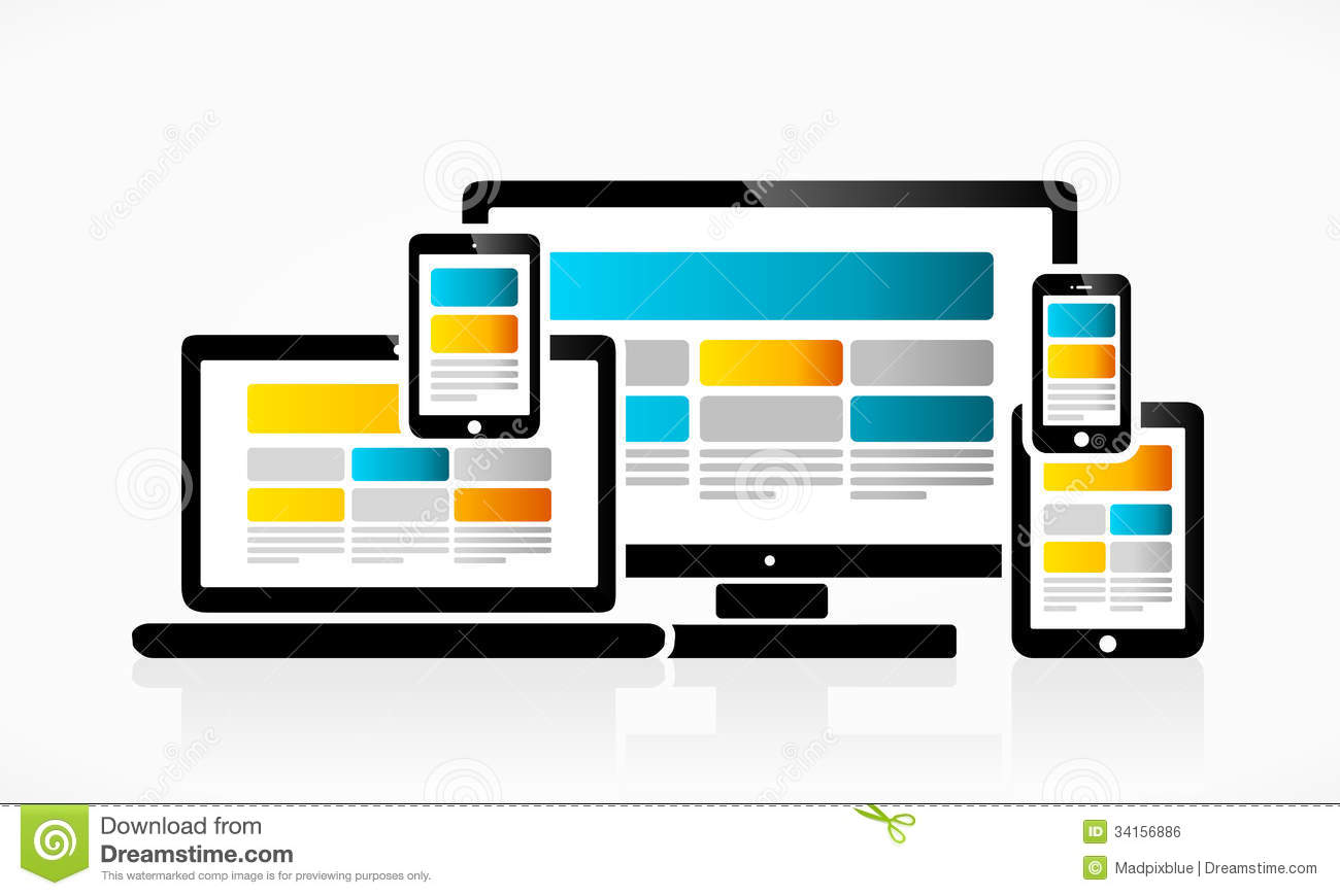 Responsive Web Design Vector