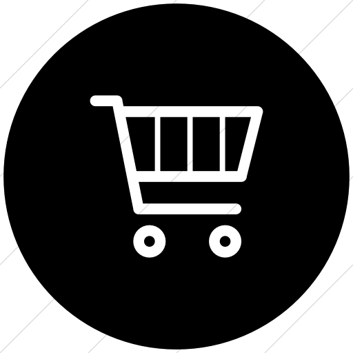 Shopping Cart Icon White