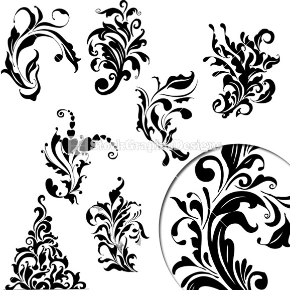 Silhouette Free Vector Christmas Ornaments