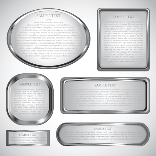 Silver Picture Frame Vector Free