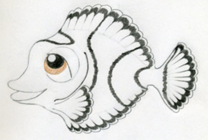 Simple Fish Tattoo Designs