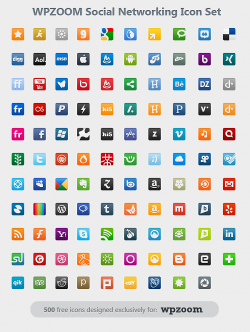 Social Media Icons Free