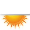 Sunrise and Sunset Icons