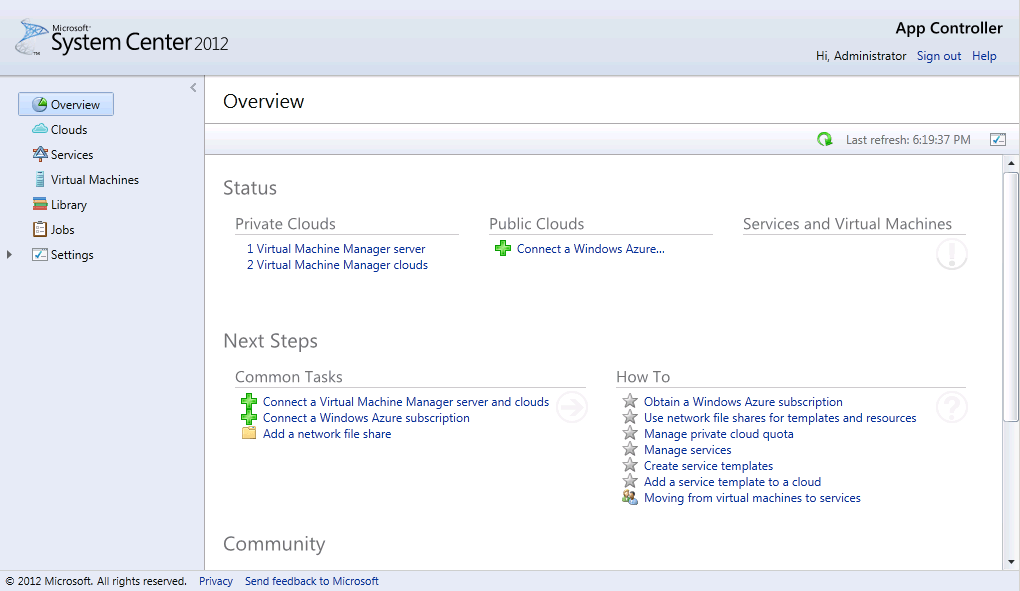 System Center 2012 R2 App Controller