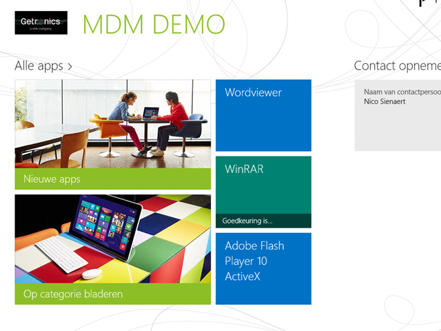 System Center Configuration Manager Company Portal App