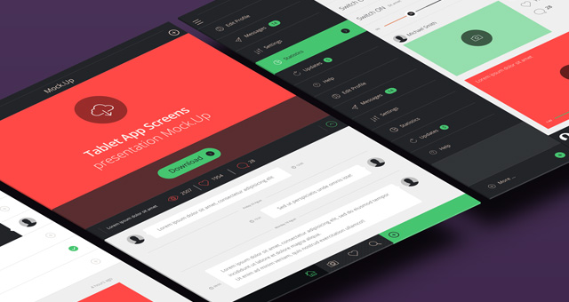 Tablet Mockup Psd Free