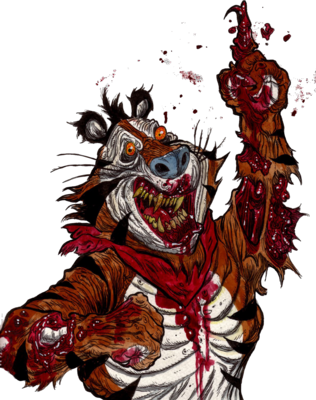 Tony Tiger Zombie