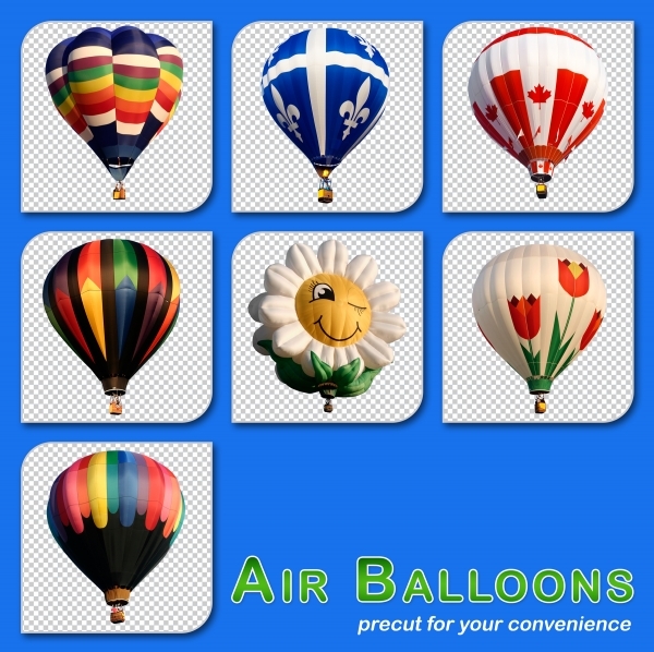 Transparent Balloon PSD