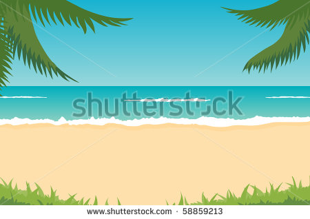Tropical Beach Waves Art