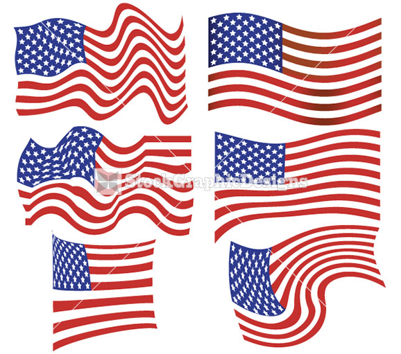 United States Flag Vector