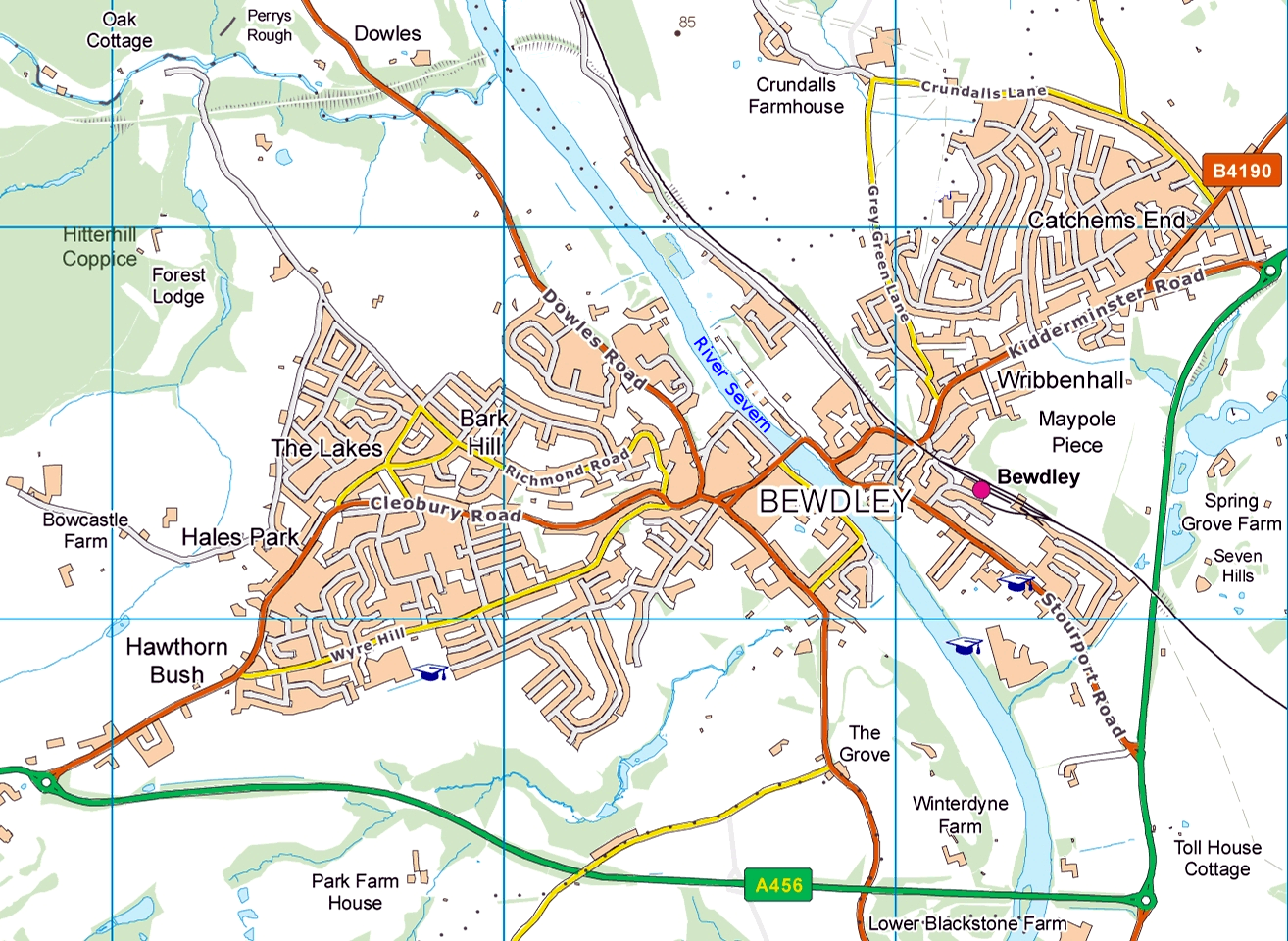 Vector and Raster Map