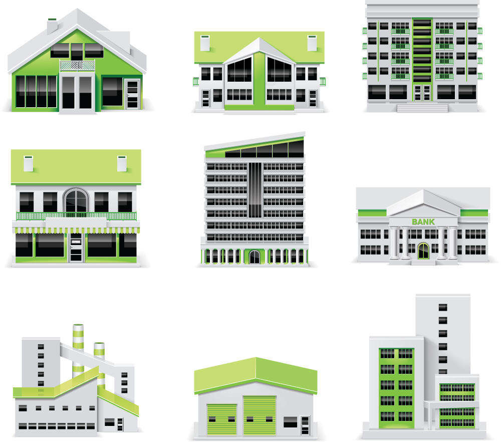 Vector Architecture Building Design