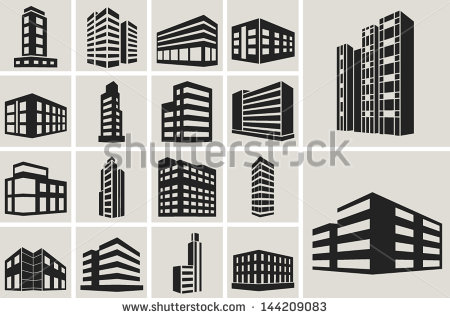 Vector Building Icons