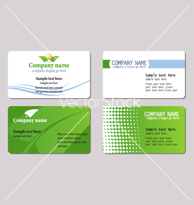 Vector Business Card Template