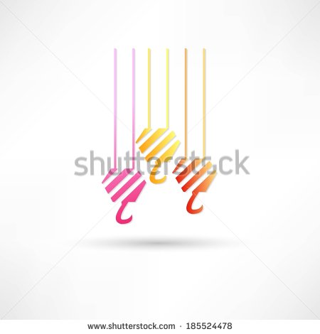 Vector Construction Crane Icon Vector Construction Crane Icon