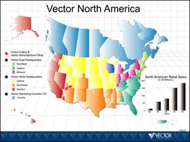 Vector Marketing Map