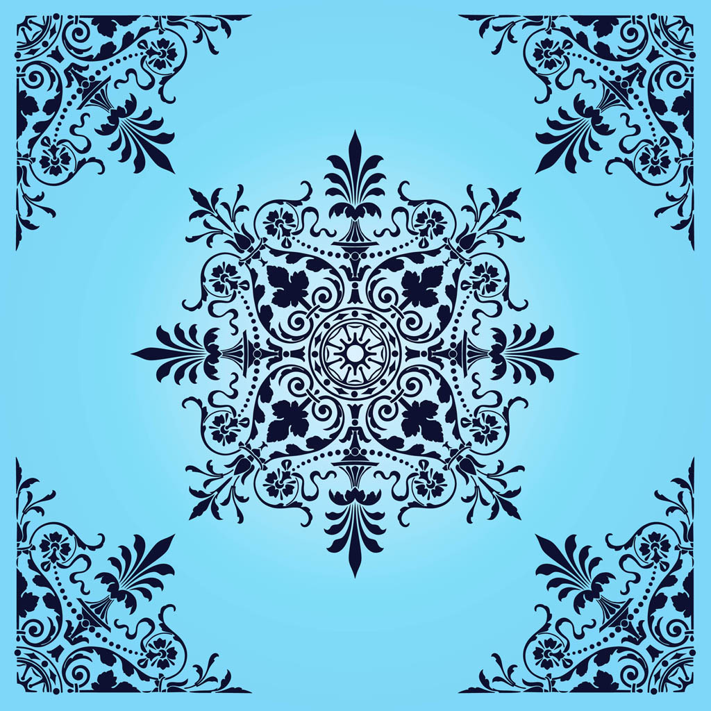 20 Victorian Patterns Vector Images