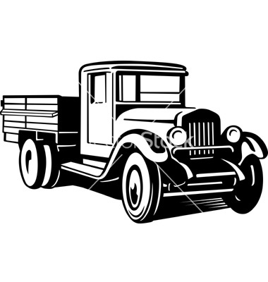 Vintage Truck Vector