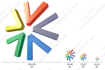 Visual Management Clip Art Icon