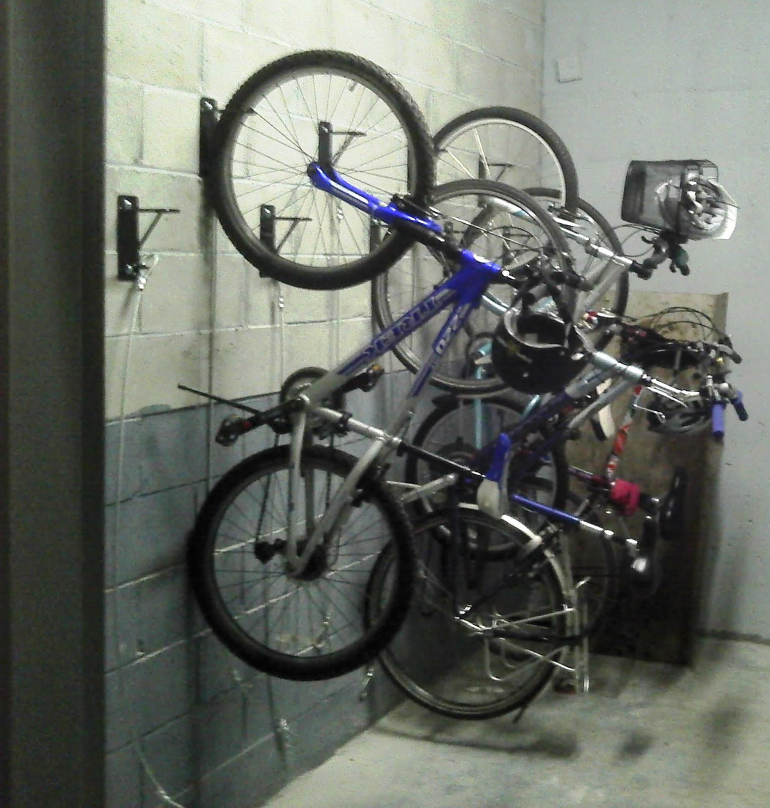 Wall Mount Bike Rack Storage