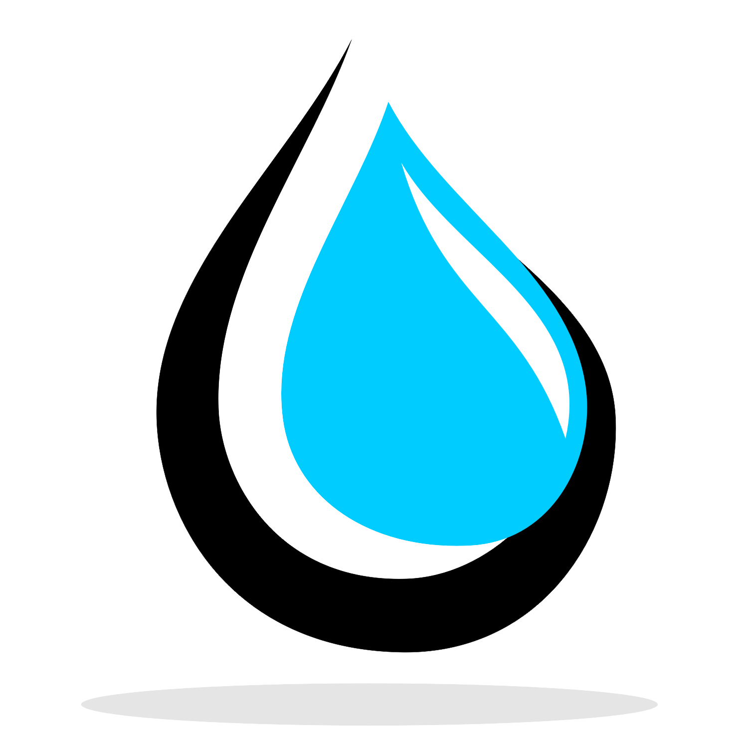 Water Drop Logo Design